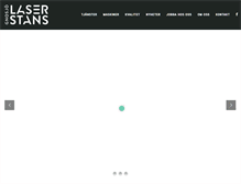 Tablet Screenshot of laserstans.com